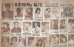 Programa de la variedad del Palenque en 1987