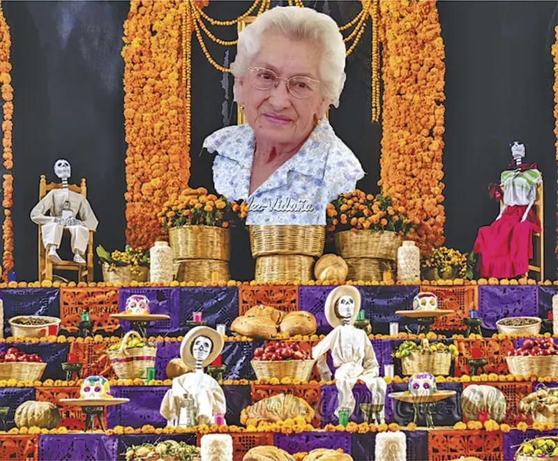 Altar de muertos María Elena Vidaña Guzmán